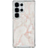 Rose Gold Marble Galaxy S25 Ultra Clear Case